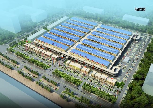 京開五金建材市場(chǎng)鳥瞰圖